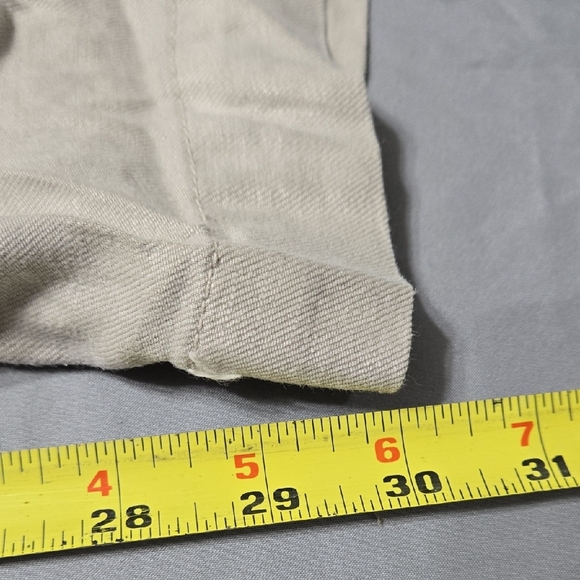 Level 99 Women Light Khaki Flare Pants - Picture 8 of 8